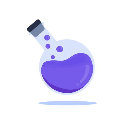 chemistry flat design illustration